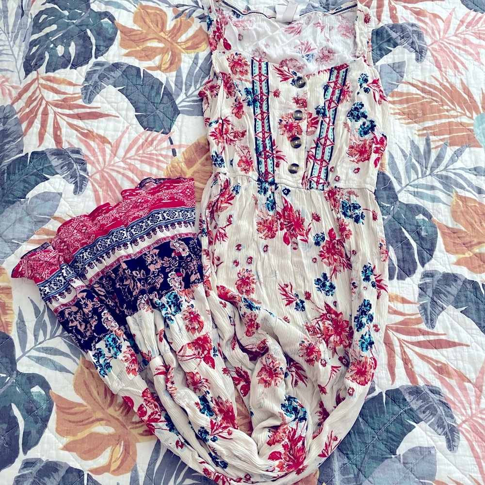 Knox rose Floral maxi dress